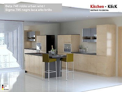 Kitchen-Klick ofrece un reducido y fácilmente manejable catálogo de producto, seleccionando producto de gran calidad