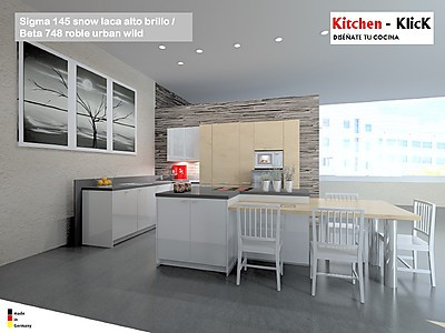 Kitchen-Klick ofrece un reducido y fácilmente manejable catálogo de producto, seleccionando producto de gran calidad