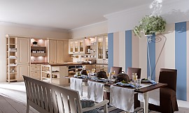 La línea de cocinas COMO permite crear cocinas cómodas, agradables que crean un ambiente muy especial y positivo Zuordnung: Stil Cocinas de lujo, Planungsart Cocinas con isla