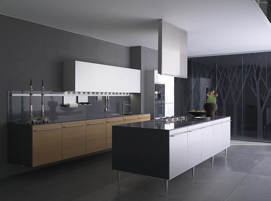 Artematica Multiline blanco laminado (Valcucine)