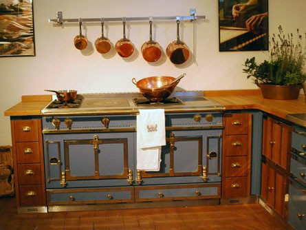 Cocina rústica: Cocina de gas
