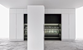 El modelo exclusivo de Dada se puede planificar de tal manera que deje espacio para colocar todos los utensilios de la cocina. Zuordnung: Stil Cocinas de diseño, Planungsart Cocinas americanas (abiertas)