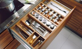  Zuordnung: Stil Cocinas de diseño, Planungsart Equipamiento interior de la cocina
