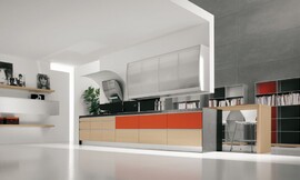  Zuordnung: Stil Cocinas de diseño, Planungsart Cocinas con office