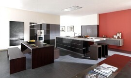  Zuordnung: Stil Cocinas de diseño, Planungsart Cocinas con isla
