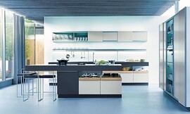  Zuordnung: Stil Cocinas de diseño, Planungsart Cocinas en línea