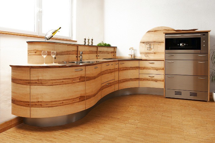 Cocina redonda: el fabricante de muebles de cocinas pfister nos ...