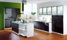  Zuordnung: Stil Cocinas de diseño, Planungsart Equipamiento interior de la cocina