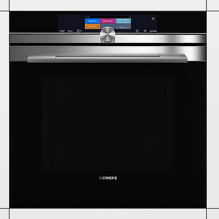 El horno con microondas se caracteriza por una buena calificación energética y funciones prácticas tales como varioSpeed o activeClean