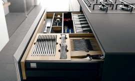 Destaca la encimera extra plana Zuordnung: Stil Cocinas de diseño, Planungsart Detalles del diseño