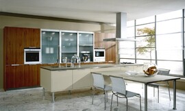  Zuordnung: Stil Cocinas de diseño, Planungsart Cocinas con isla