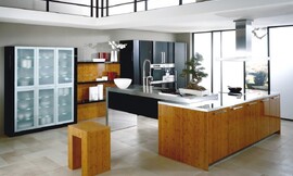  Zuordnung: Stil Cocinas de diseño, Planungsart Cocinas con isla