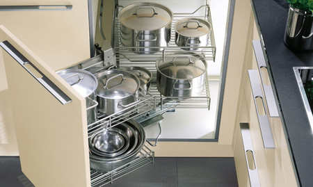 Muebles de cocina y tipos de armarios