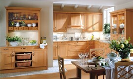  Zuordnung: Stil Cocinas rústicas, Planungsart Cocinas en línea