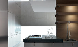 El diseño se une a la funcionalidad y se pone al servicio del usuario para facilitarle el trabajo en la cocina con un equipamiento perfecto. Zuordnung: Stil Cocinas de diseño, Planungsart Detalles del diseño