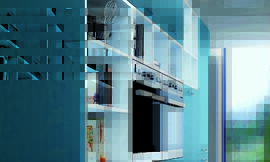 Sistema modular de cubos, elemento decorativo que además proporcionan espacio extra de almacenamiento en la cocina, su flexibilidad permite crear diseños de cocinas muy personales. Disponibles en diferentes colores. Zuordnung: Stil Cocinas modernas, Planungsart Equipamiento interior de la cocina