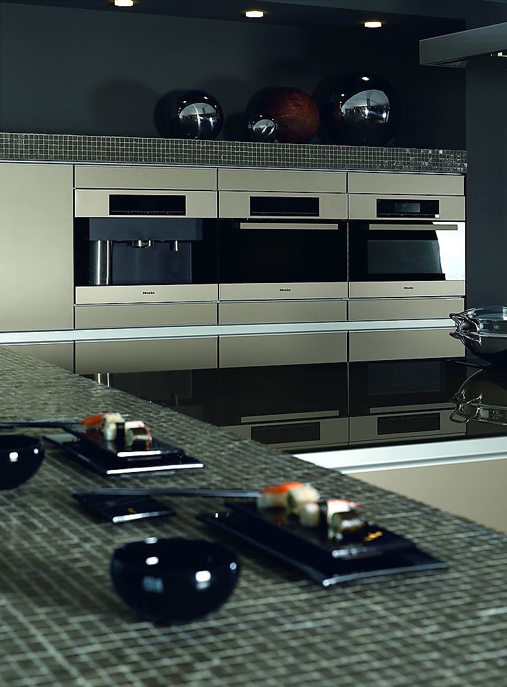 Vitrina Horizon Accento en jengibre metalizado (Cocinas zeyko) (Zeyko)