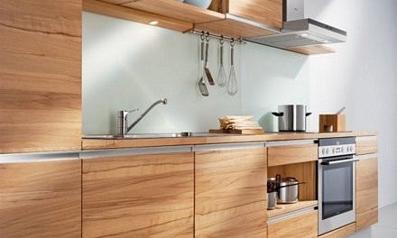 Cocina Integral Madera Natural