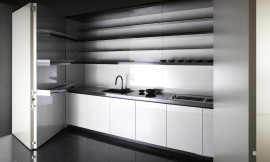 La seducción italiana: Esta cocina promete comodidad, gracia y encanto. Zuordnung: Stil Cocinas de lujo, Planungsart Cocinas en línea