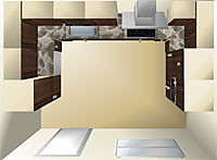 Cocina en forma de U