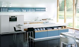  Zuordnung: Stil Cocinas de diseño, Planungsart Cocinas en línea