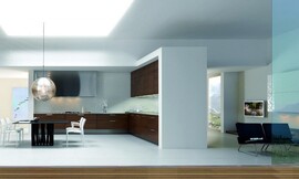  Zuordnung: Stil Cocinas de diseño, Planungsart Cocinas americanas (abiertas)